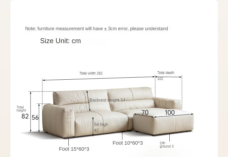 Goose Down, Doll Cotton Sofa Cream Style.