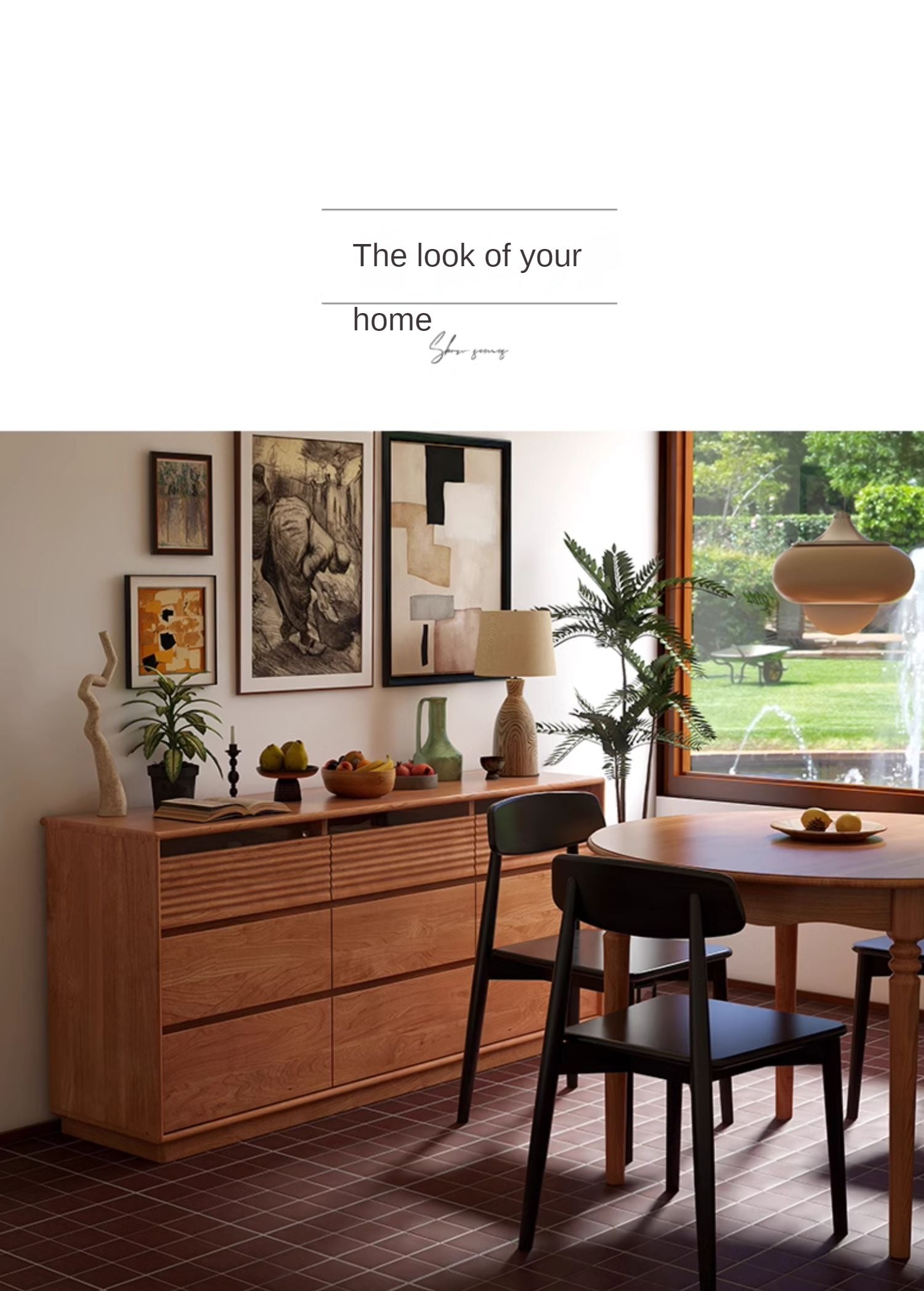4 Pcs Oak Solid Wood, Solid Rubberwood Black Chair