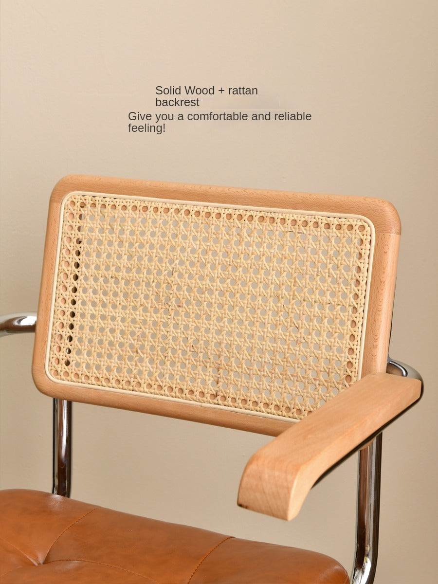 Rattan Leisure Lift Office Chair