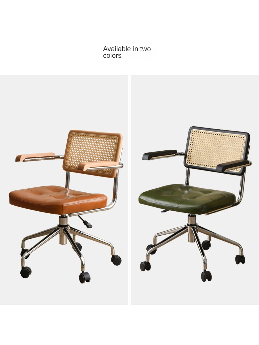 Rattan Leisure Lift Office Chair