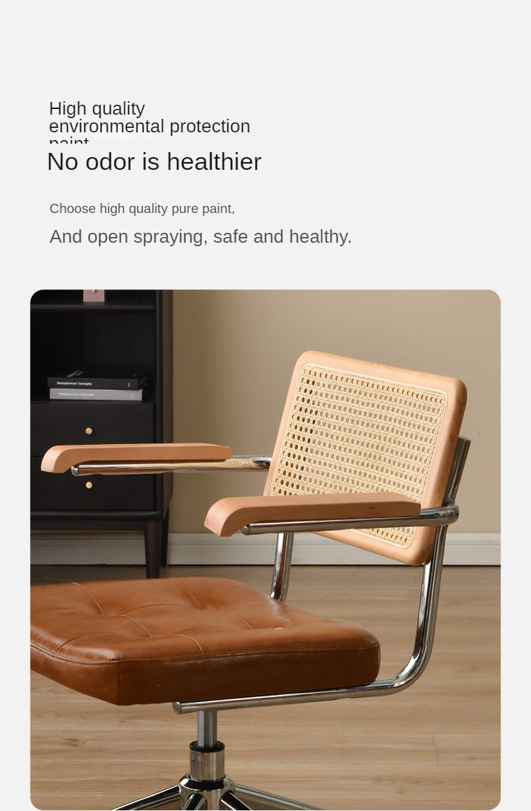 Rattan Leisure Lift Office Chair