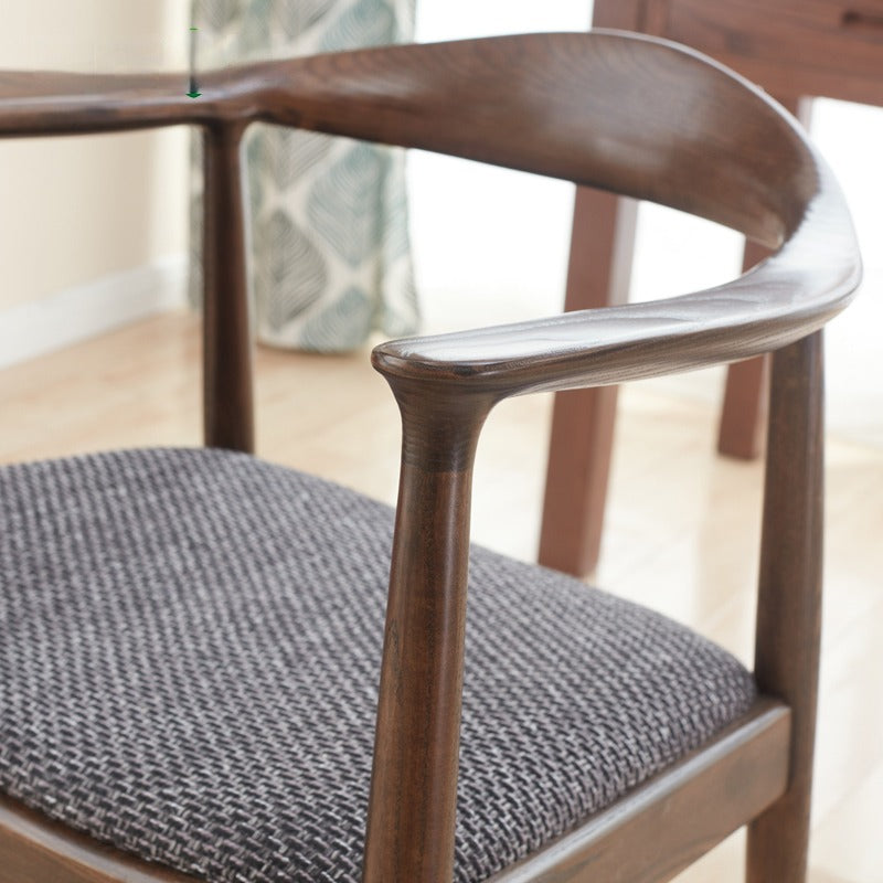 Ash Solid Wood Presidential Chair
