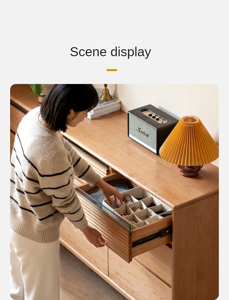 Cherry Solid Wood Chest Of Drawers