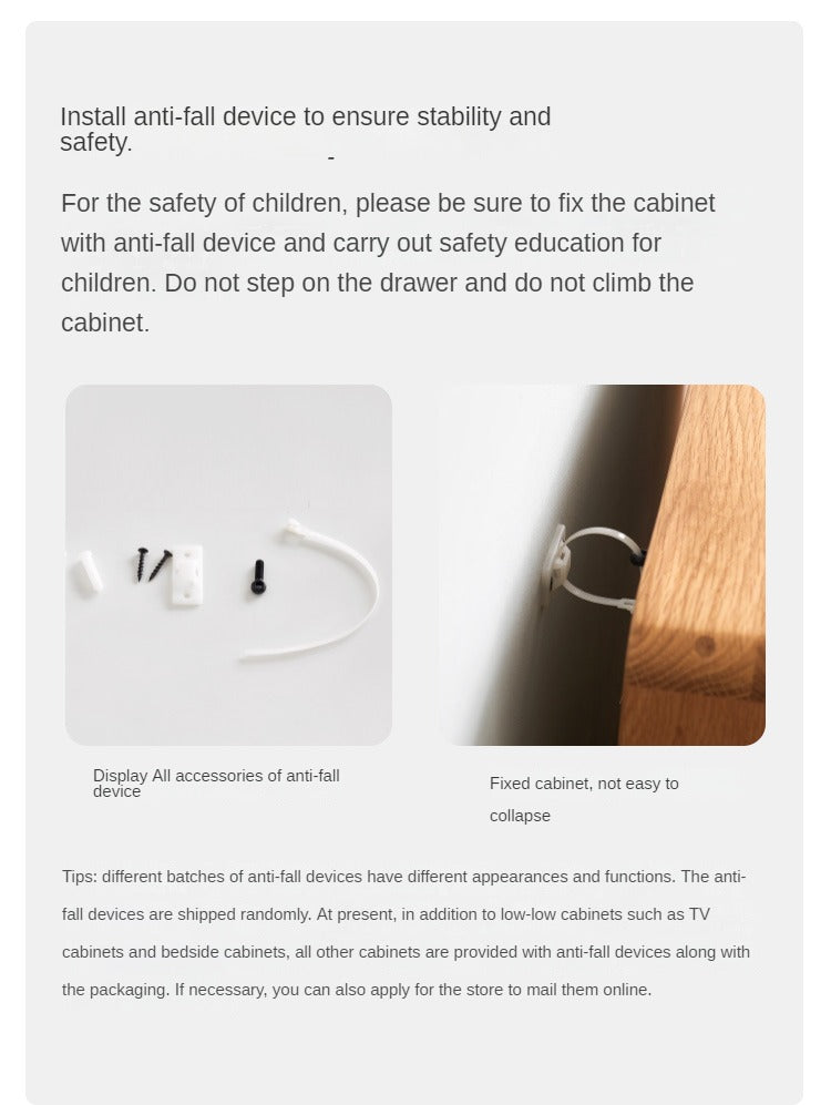 Oak Solid Wood Seattle Wide Chest of Drawers