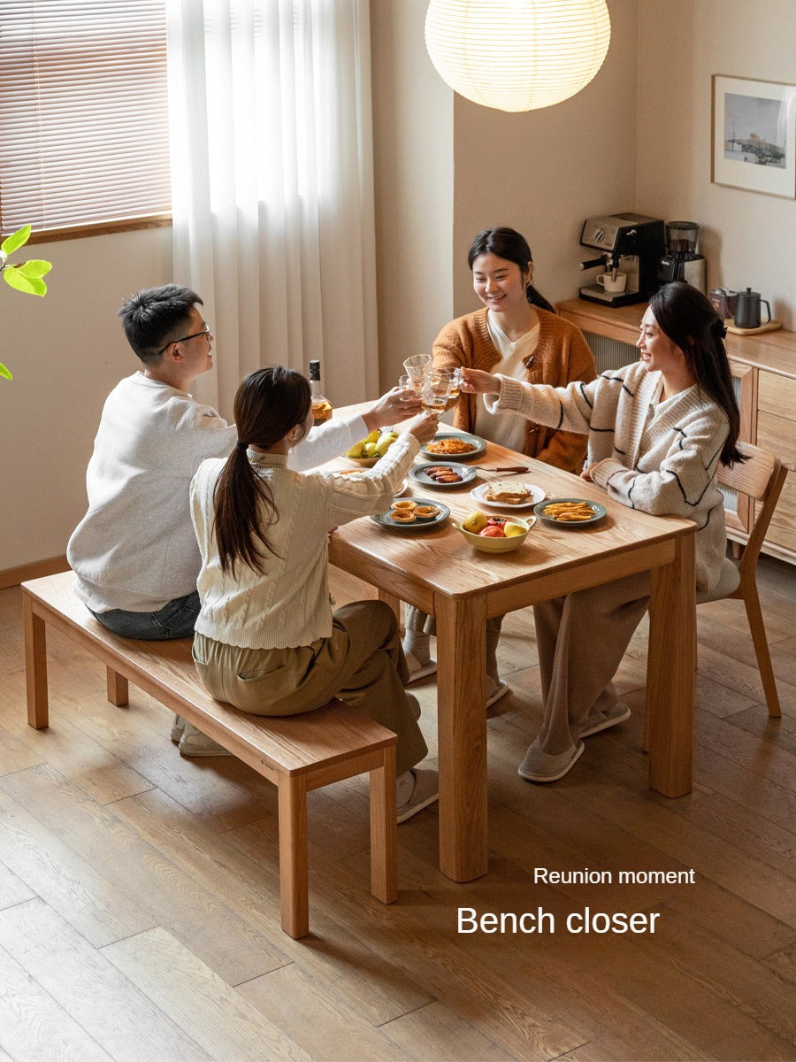 Oak Solid wood Bench