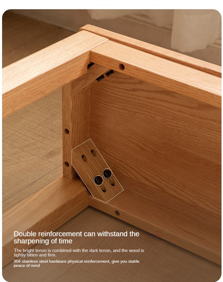 Oak Solid wood Bench