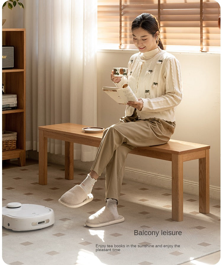 Oak Solid wood Bench