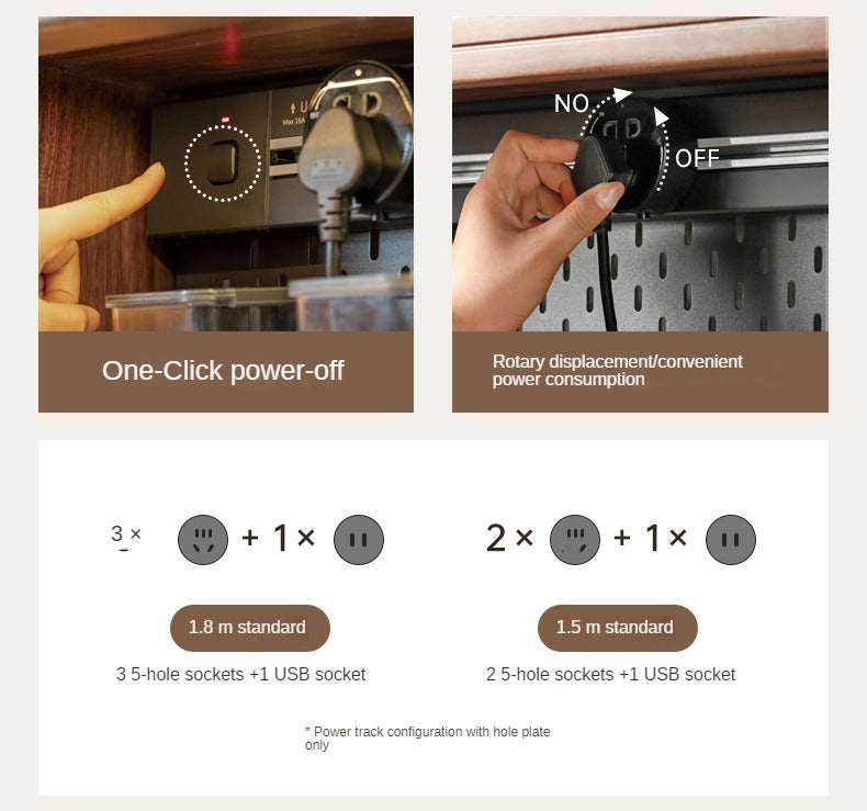 Solid Rubberwood, Oak Solid Wood Sideboard, Buffet Cabinet