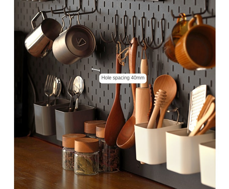 Ash Solid Wood Sideboard High Wine Cabinet Buffet