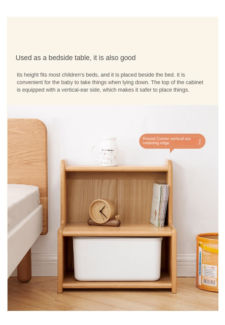 Oak, Beech Solid Wood, Solid RubberWood Small Footstool