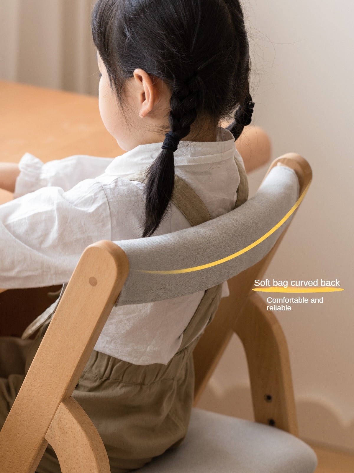 Beech Solid Wood Adjustable Lift Chair.