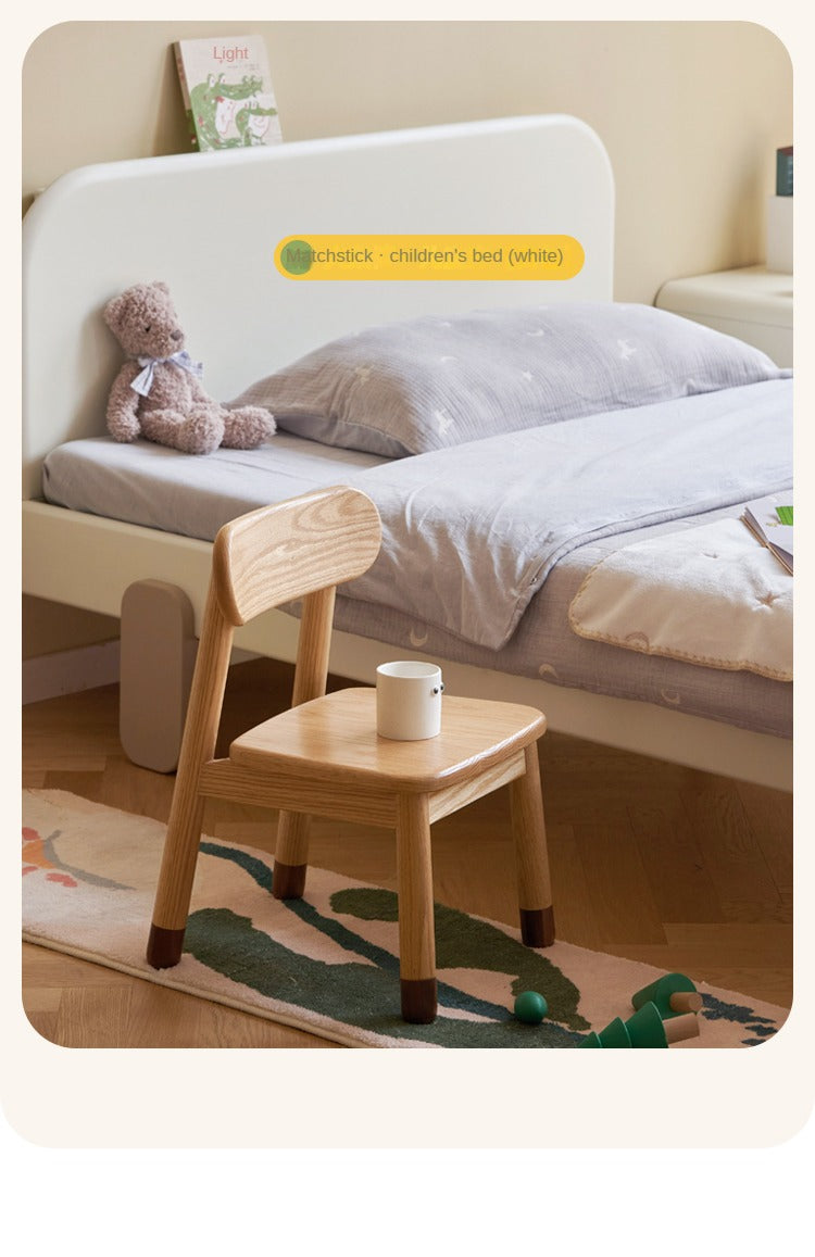 Oak, Beech Solid Wood Kids Small Chair.