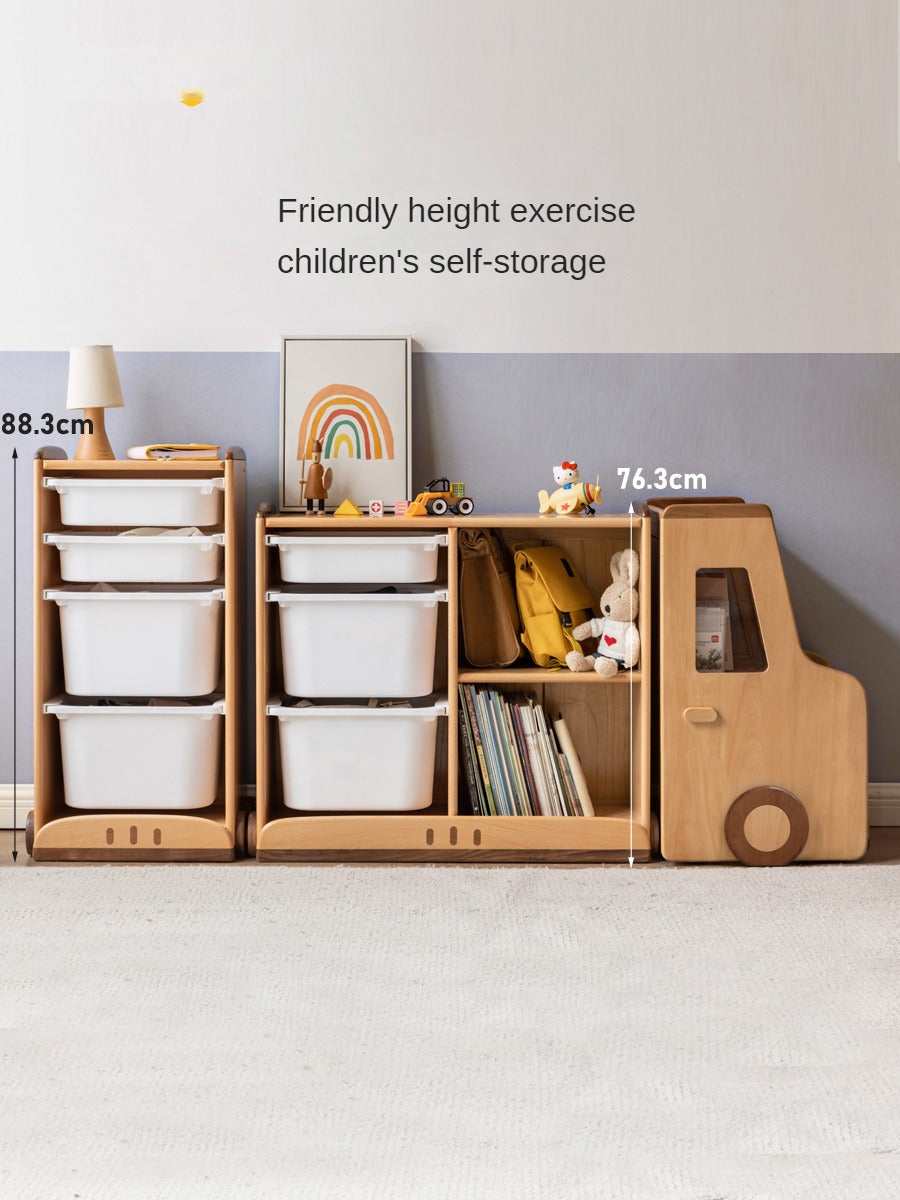 Beech Solid Wood Kids Storage