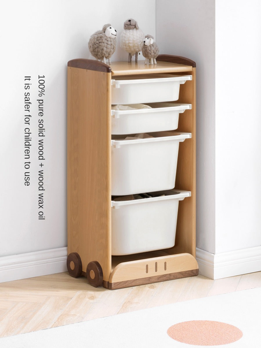 Beech Solid Wood Kids Storage