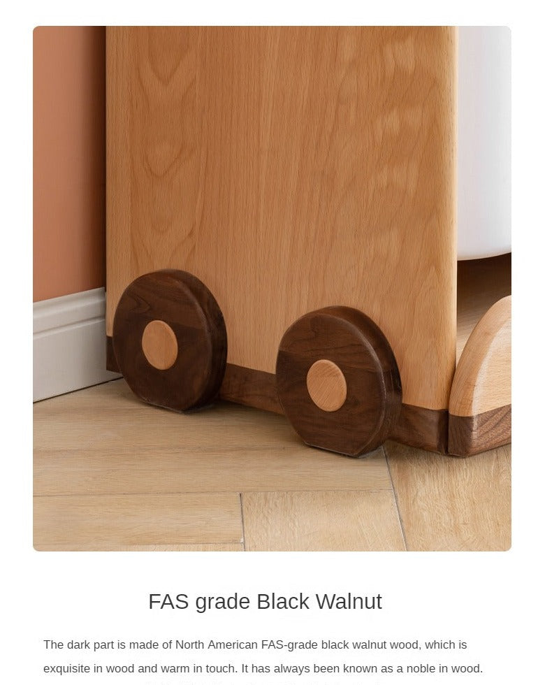Beech Solid Wood Kids Storage