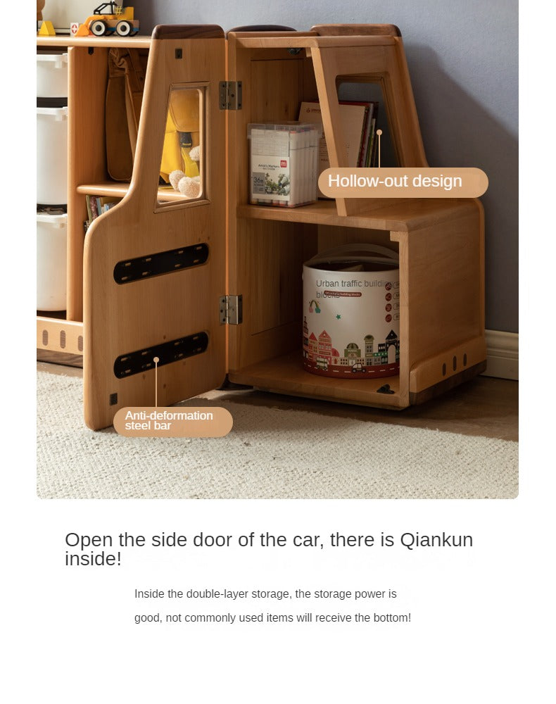 Beech Solid Wood Kids Storage