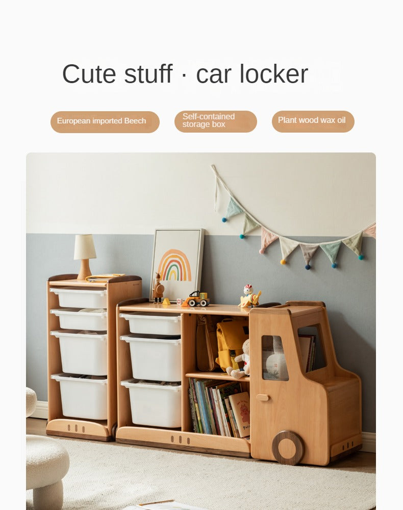 Beech Solid Wood Kids Storage