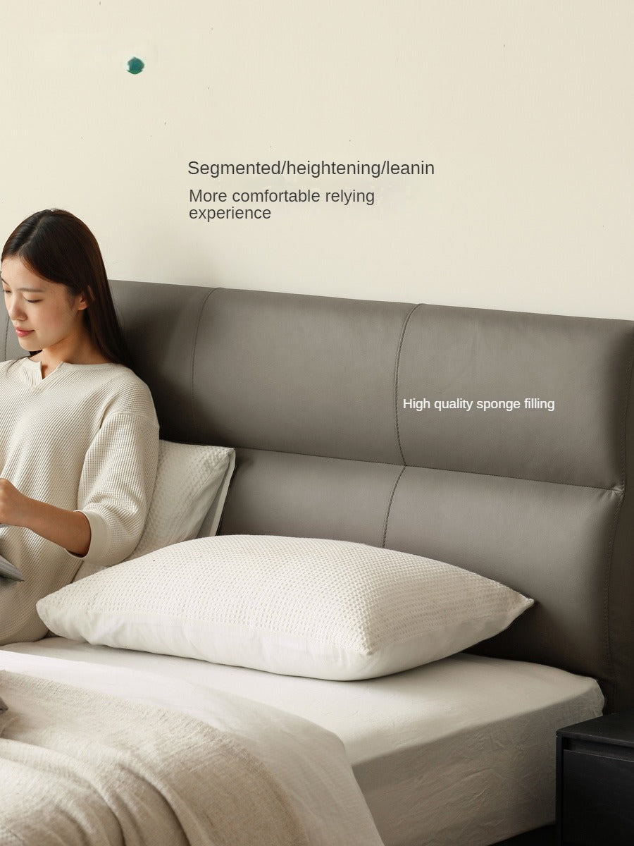 Luxury Cow Leather Bed