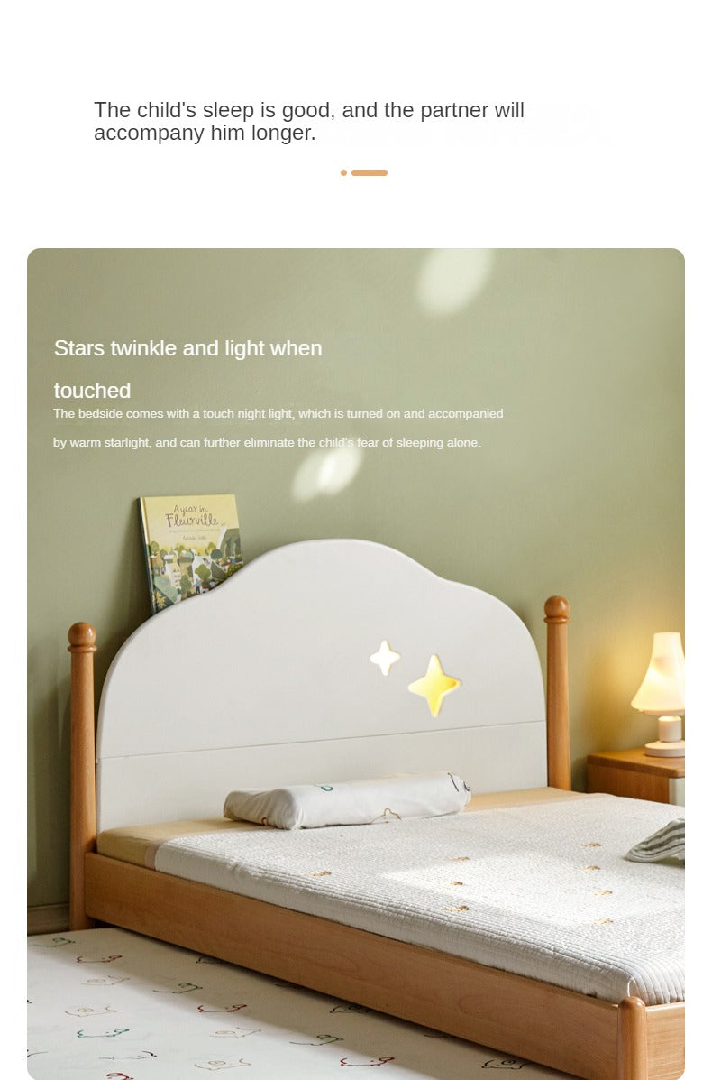 Beech solid wood Kids bed multi-functional bunk bed<
