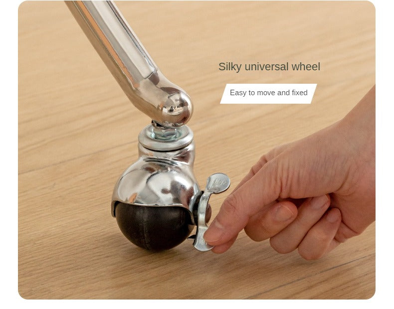 Ash Solid Wood TV Rack Removable Floor-Standing Cart.