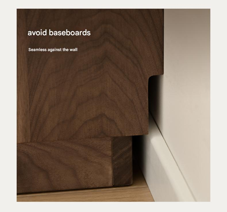 Black Walnut, Sandalwood, White Oak Solid Wood Drawer Cabinet))