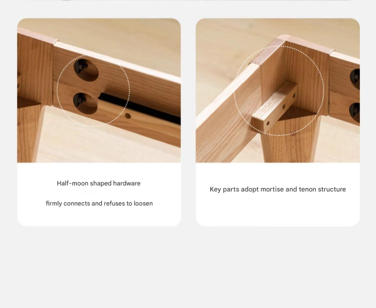 Oak Solid Wood Bed