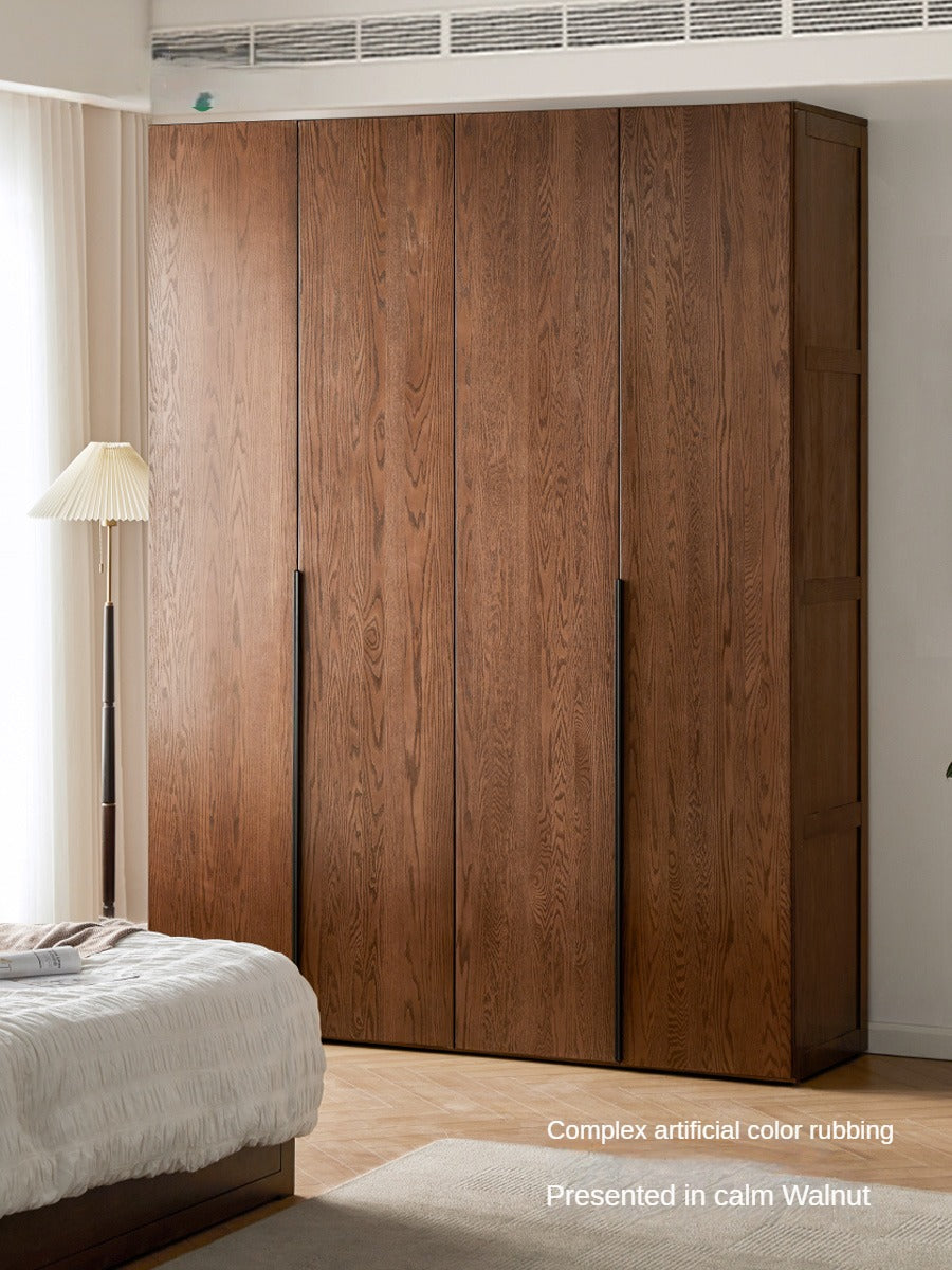 Oak Solid Wood Wardrobe.