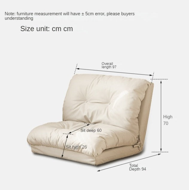 Technology Cloth Sofa Bed, Cream Style Leisure