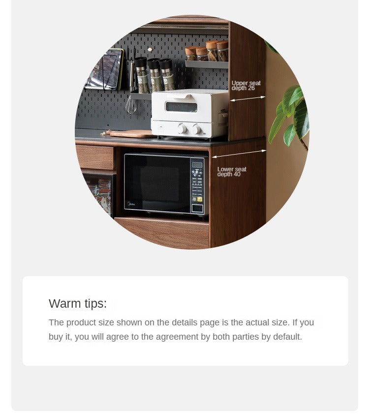 Black Walnut, South American Walnut Solid Wood Sideboard, Buffet Cabinet