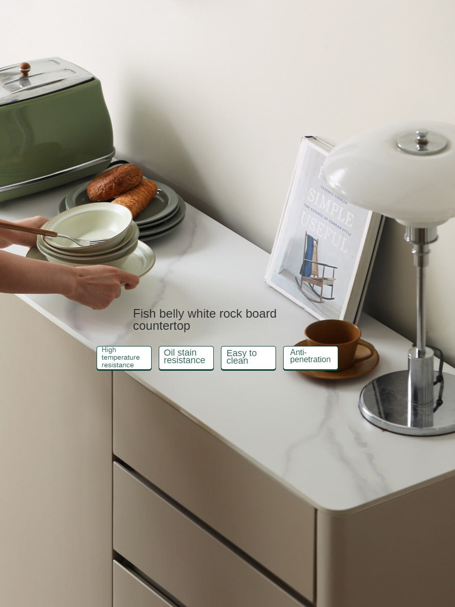 Tulipwood Solid Wood Sideboard Slate Top