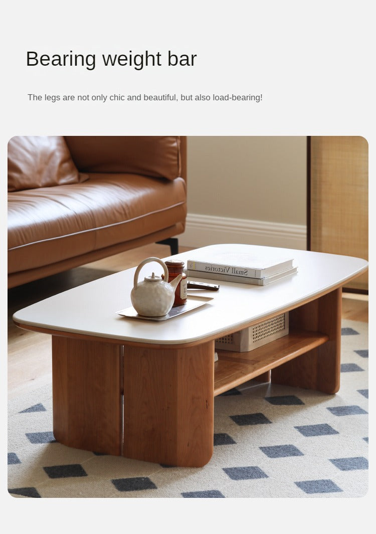 Black Walnut, Cherry Solid Wood Coffee Table