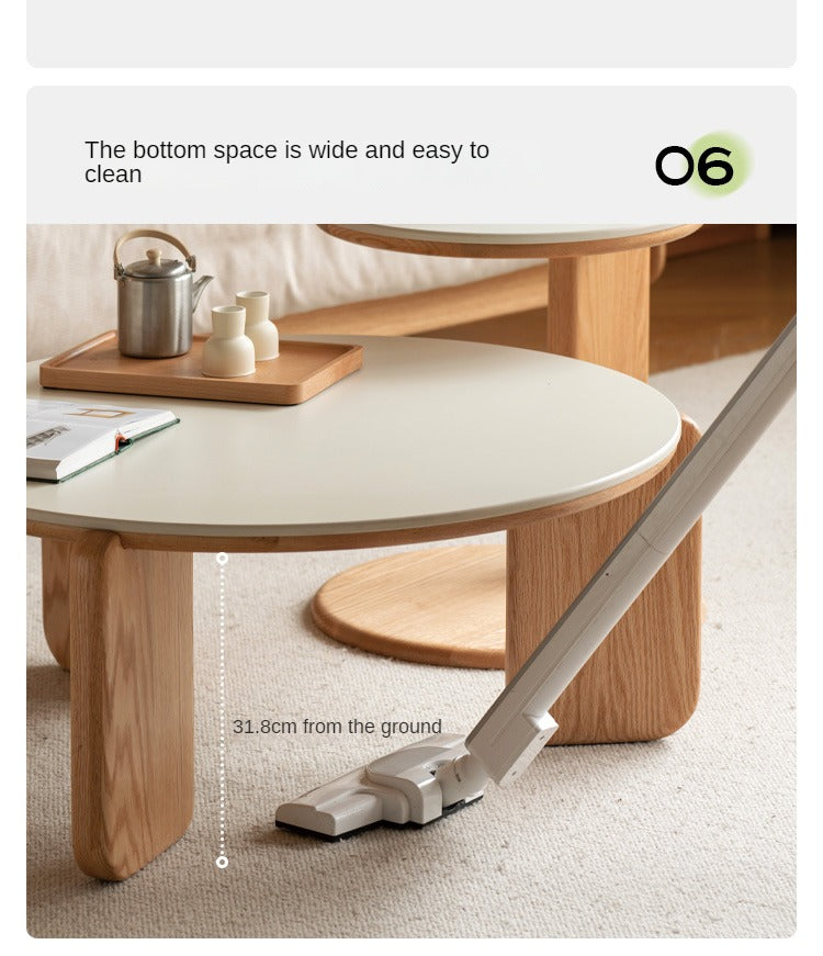 Oak, Ash, Poplar Solid Wood Slate Coffee Table