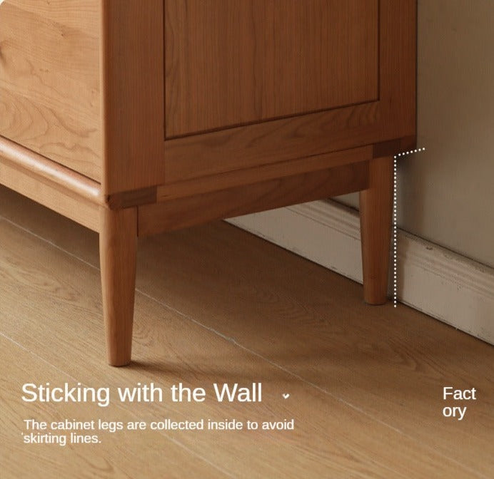 Cherry Solid Wood Chest of Drawers