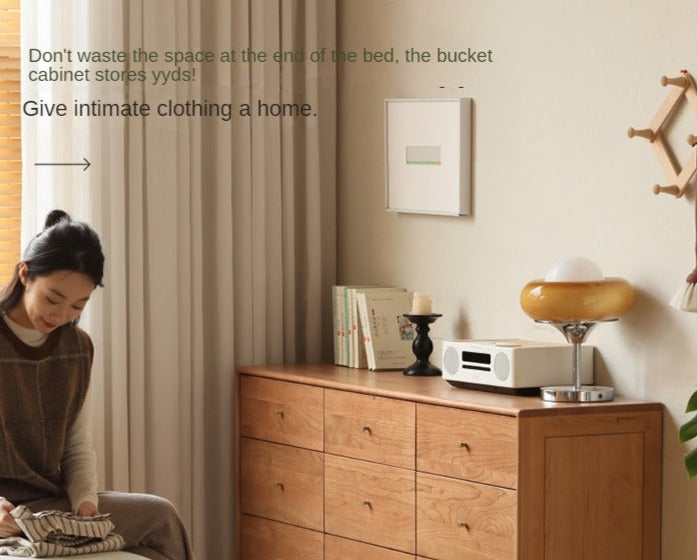 Cherry Solid Wood Chest of Drawers