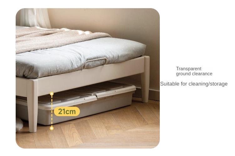Rubber Wood Children's Bed American Cream Style.