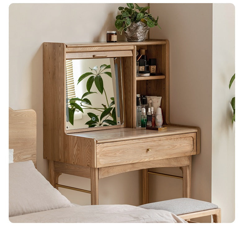 Ash, Oak Solid Wood Dressing Table.
