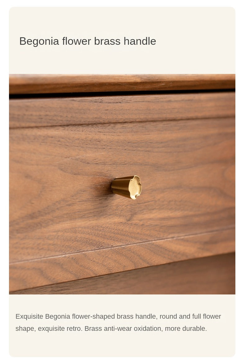 Ash, Oak, Black Walnut Solid Wood Vanity Table.