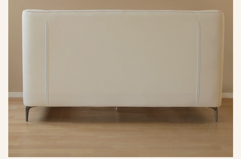 First Layer of Yellow Cowhide Cream Style High Bed