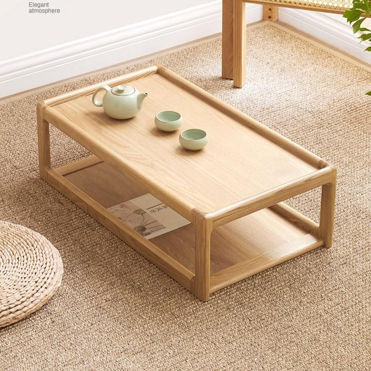 Ash, Oak Solid Wood Low Table