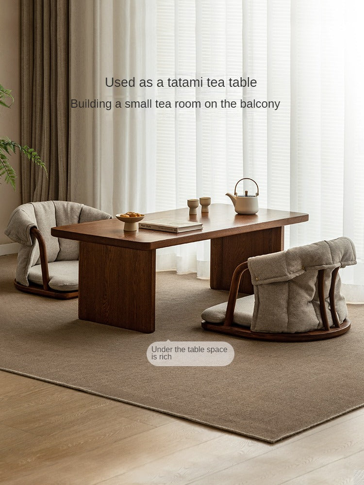 Ash Solid Wood Modern Small Tea Table