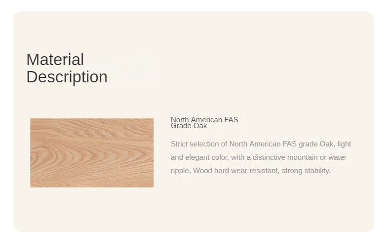 Black Walnut, Oak Solid Wood Movable Tea Cabinet