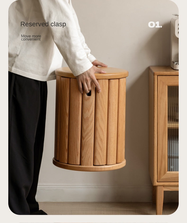 4 pcs Black Walnut, Ash, Oak Solid Wood, Cherry, Solid RubberWood Stackable Dining Stool