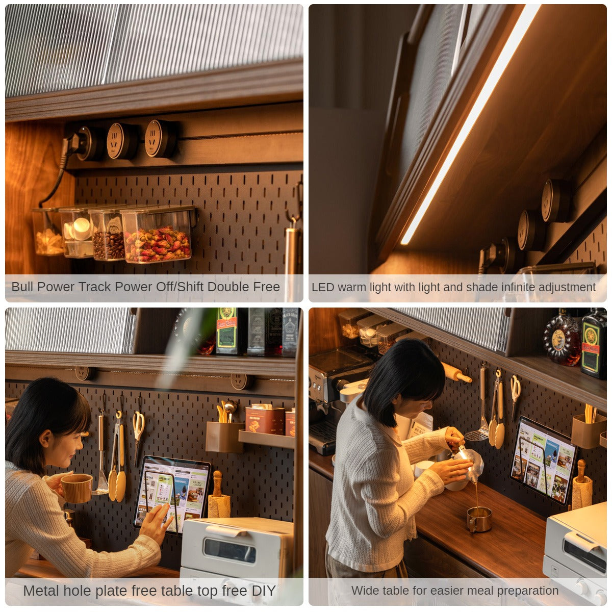 Black Walnut Solid Wood Simple Modern Sideboard