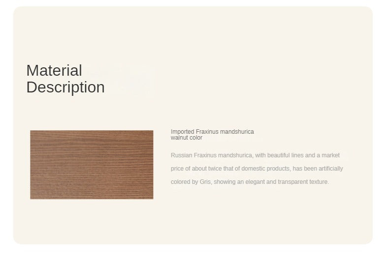 Ash Solid Wood Simple Modern Coffee Table