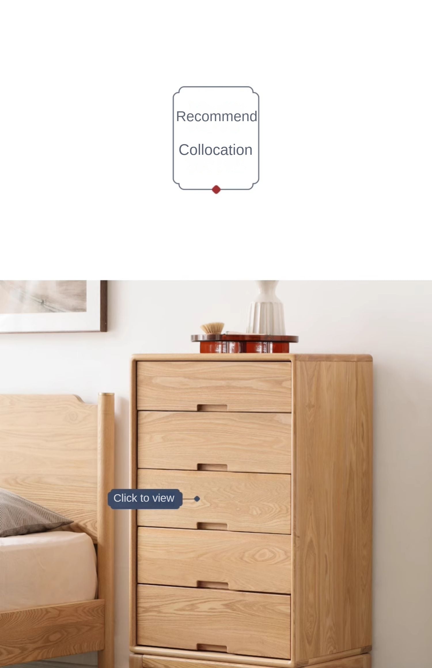 Ash Solid Wood Modern Simple