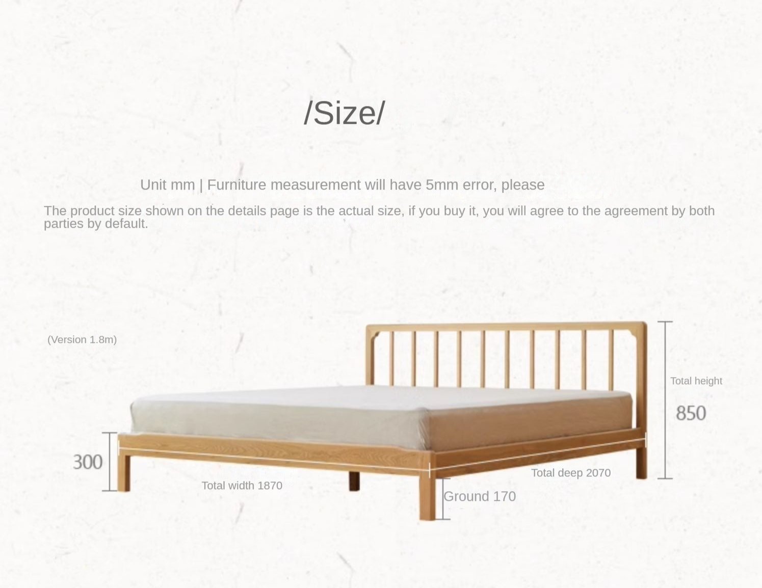 Ash Solid Wood Modern Simple