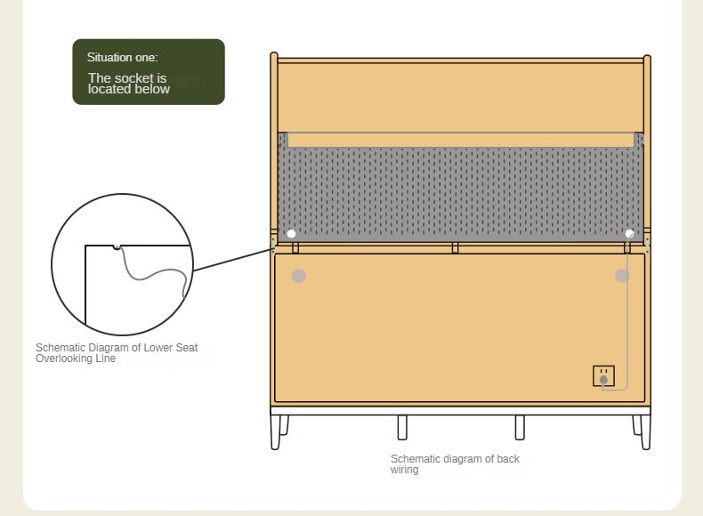 Cherry Solid Wood Medieval Style Dining Sideboard