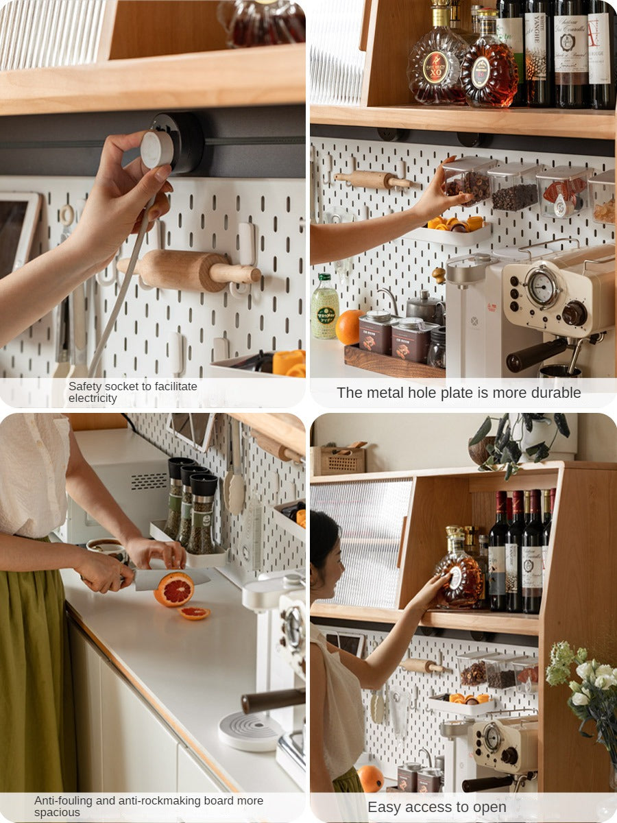 Beech Solid Wood Against The Wall Dining Sideboard