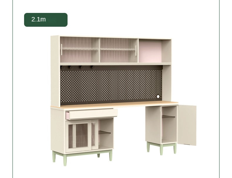 Solid RubberWood Multifunctional High Rock Plate Dining Sideboard