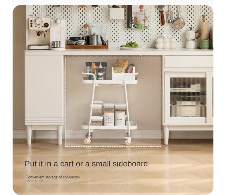 Solid RubberWood Multifunctional High Rock Plate Dining Sideboard